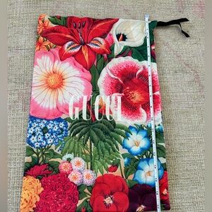 Gucci Floral Dust Bag